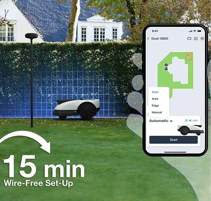 Automatyczne mapowanie i bezprzewodowa konfiguracja

