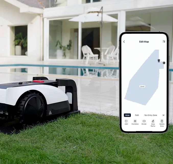 Edytowalna mapa i zdalne sterowanie




