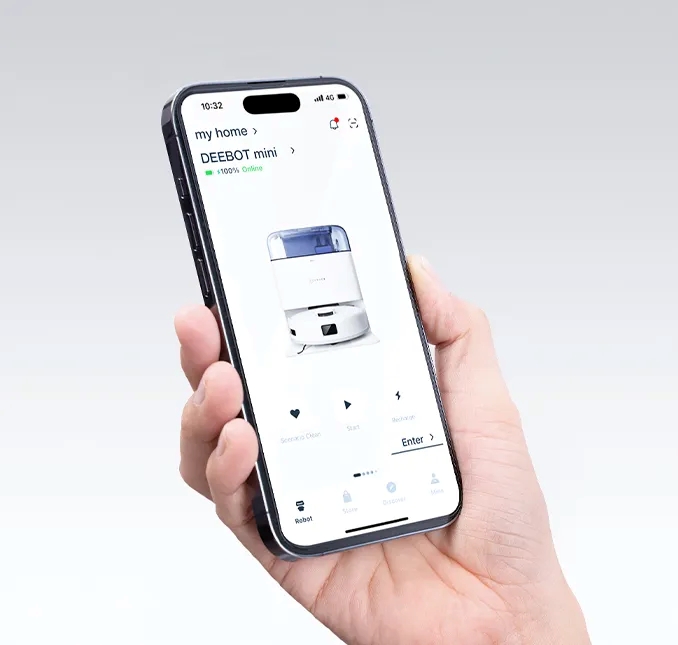 Aplikacja ECOVACS HOME



