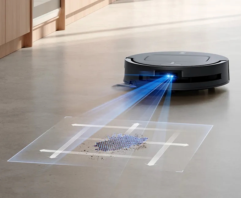 Ulepszony system AI Instant Re-Mop 2.0 bez wysiłku eliminuje trudne plamy w kilka sekund