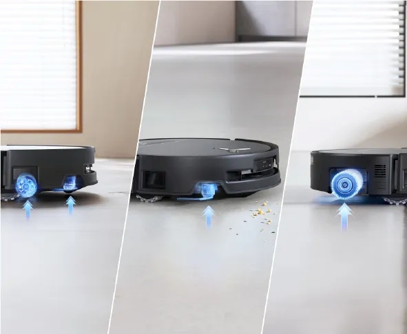 Potrójne unoszenie szczotek i wałka (Triple Lift)