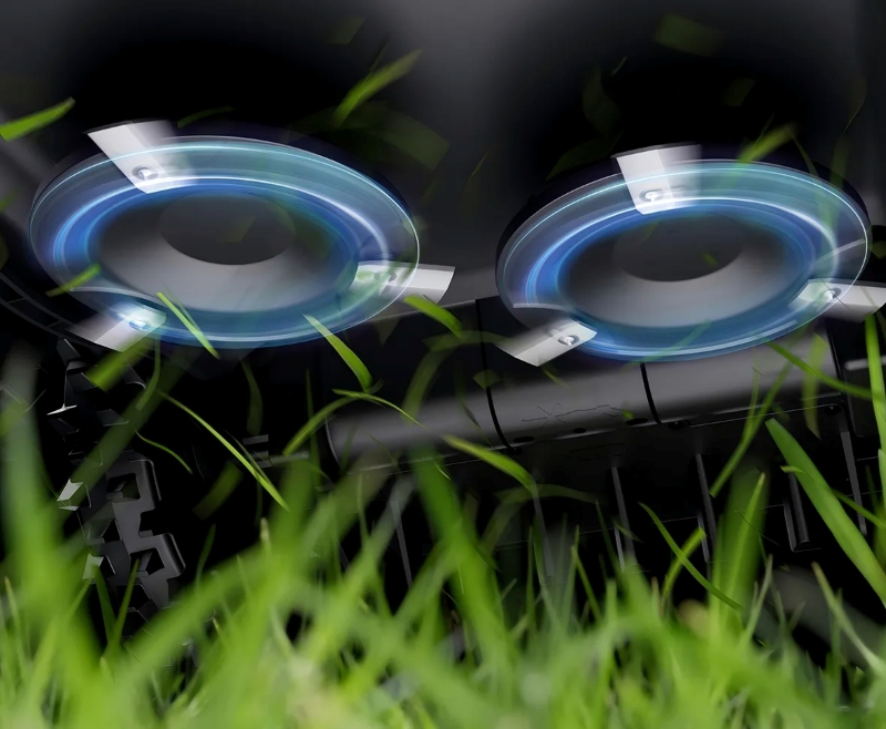 Platforma Energetyczna 32V z Szybkimi Podwójnymi Tarcza-Blades