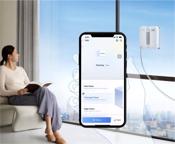 Intuicyjna kontrola z aplikacją ECOVACS HOME
