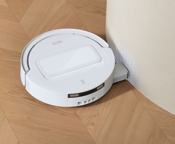 ECOVACS DEEBOT T90 MAX PRO OMNI Robot odkurzająco-mopujący w kuchni odkurza posadzkę z wysuniętą rolką